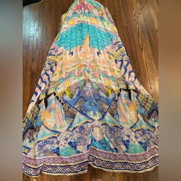 Camilla REVOLVE Gaudi Tribute Short Sheer Overlay Mermaid Princess Dress Size S - Picture 11 of 11